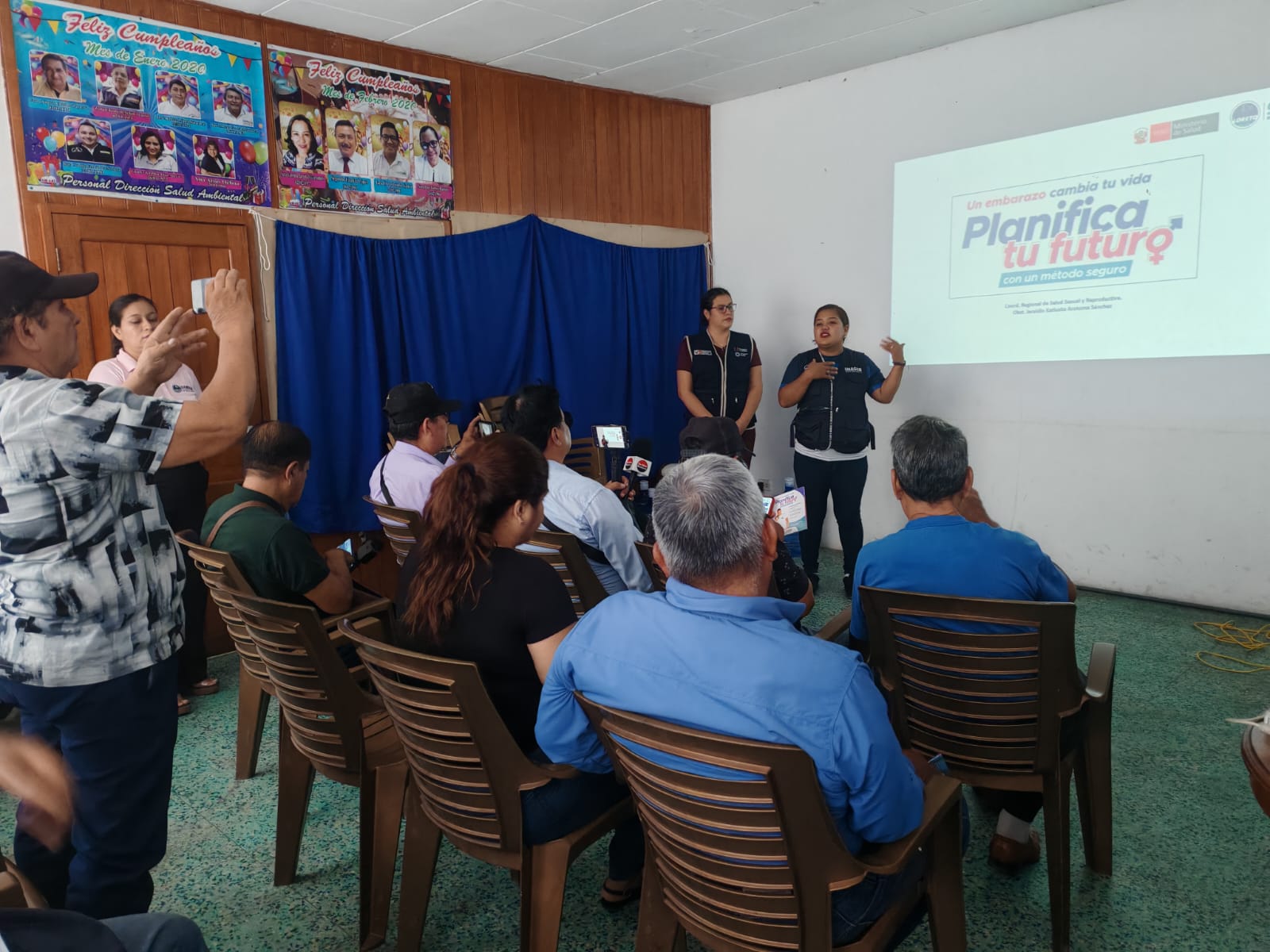 GERESA LORETO CAPACITA A PERIODISTAS Y COMUNICADORES EN EL MARCO DE LA SEMANA DE LA PLANIFICACIÓN FAMILIAR