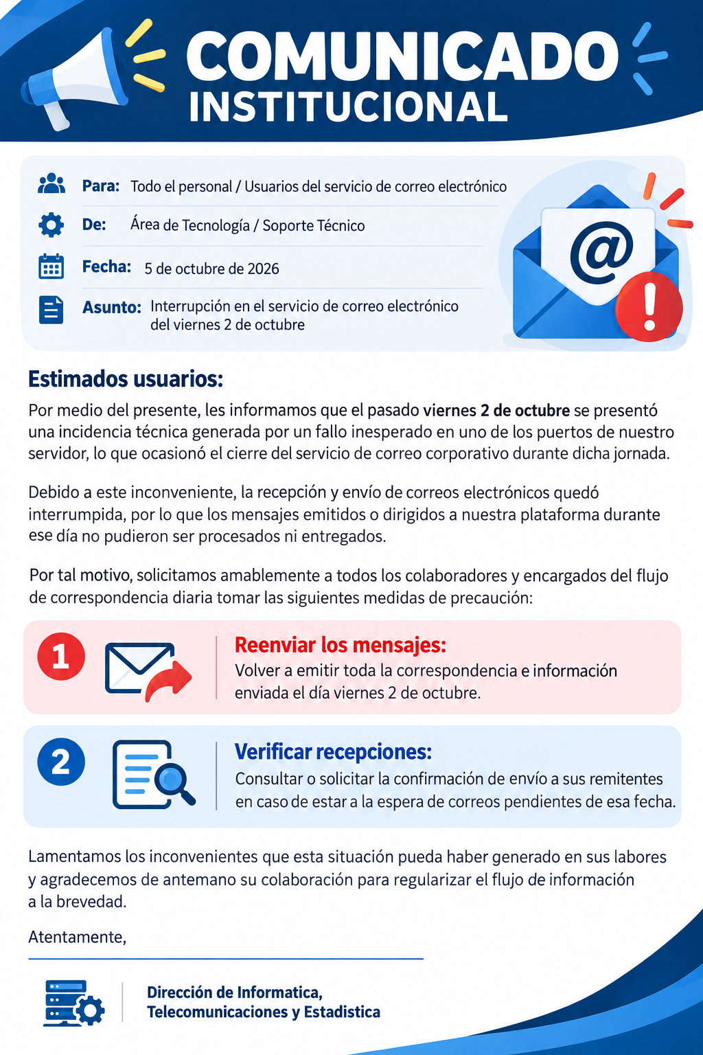 Comunicado
